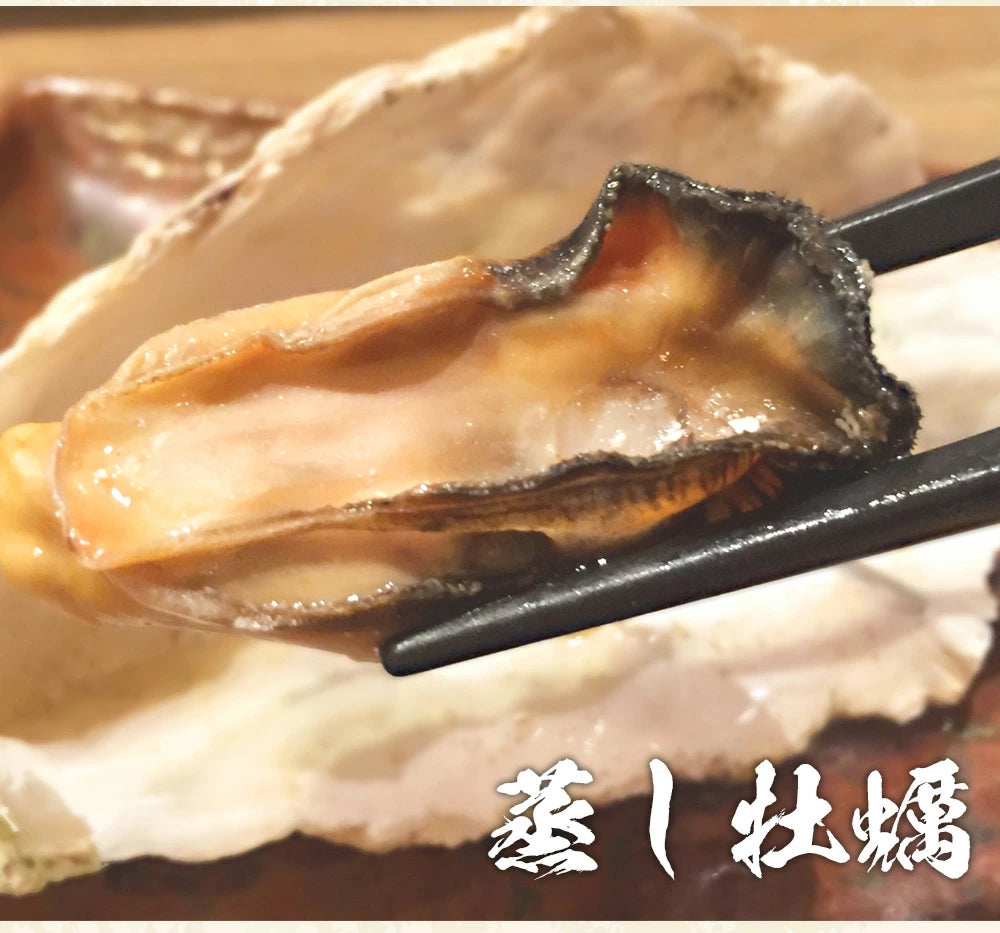 <送料無料>【1㎏約30個入り】国産殻付き牡蠣(かき/カキ)(生食可) 電子レンジで簡単蒸し牡蠣もおすすめ♪