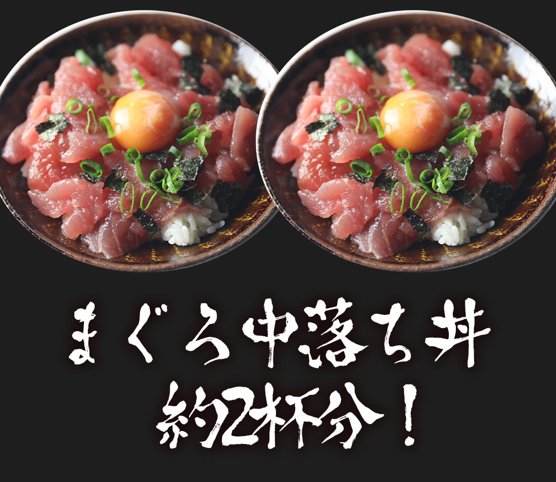 大人気！マグロ（鮪/まぐろ）中落ち200ｇ【中落ち丼約２杯分】